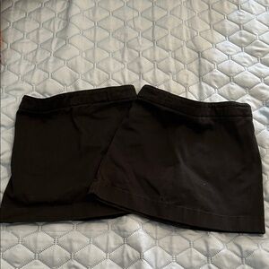 Lands' End Black Kids Skorts